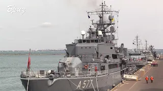 До Одеси зайшли кораблі Другої протимінної групи НАТО (SNMCMG2)