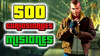 500 CURIOSIDADES DE LAS MISIONES DE GTA 💥