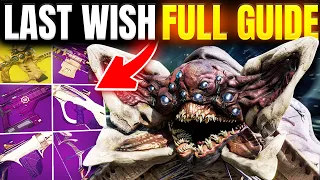 Destiny 2 | Complete Last Wish Raid Guide including Legit Riven in 2024!