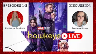 HAWKEYE LIVE CHAT | DISCUSSING EPISODES 1-3 | MARVEL LIVE CHAT EPISODE 20