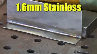 🔥  TIG Welding 1.6mm Stainless Fillets (Viewer Request)