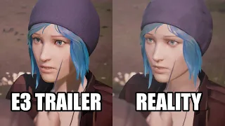 E3 TRAILER VS REALITY GRAPHICS COMPARISON | Life is Strange Remastered Collection