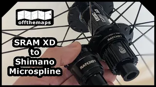 SRAM XD to Shimano Micro Spline Swap on DT Swiss 350 - How to Change your Freehub Driver