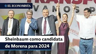 Eligen a Sheinbaum como candidata de Morena para 2024