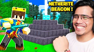 I Made FULL NETHERITE BEACON In Fleet Kingdom 😱