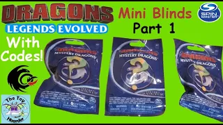 P1: Dragons Legends Evolved Mystery Dragons Codes, Unboxings, & Reviews