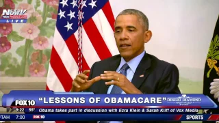 FNN: President Obama Discusses His "Lessons of Obamacare" - FULL VIDEO