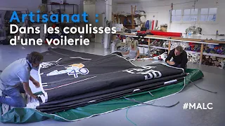 Artisanat : dans les coulisses d'une voilerie