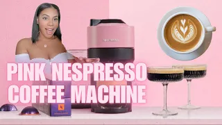 NEW PINK Nespresso Coffee Machine 🎀 Must Watch!! @nespresso
