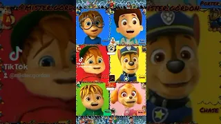 Alvin y las Ardillas Vs Paw Patrol Creepy/TikTok Bad Romance Challenge/Terror Humor #shorts  YouTube