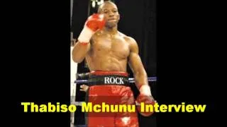 Thabiso Mchunu Interview