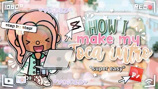 TOCA INTRO TUTORIAL!!🤭💓🌷| *VOICED 🔊* | Toca Life World🌍| Toca Lani🌺