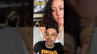 Blueface DISSING 6IX9INE on BUYING VIEWS (IG LIVE BEEF)