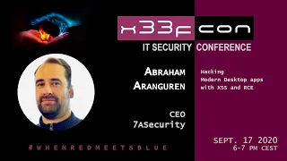 Webinar: Hacking Modern Desktop apps with RCE and XSS