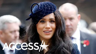 Meghan Markle Debuts Gorgeous New 'Do At First Field Of Remembrance With Prince Harry