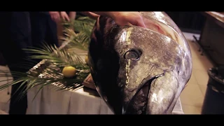 Разделка хорватского голубого тунца | Cutting Croatian Bluefin Tuna