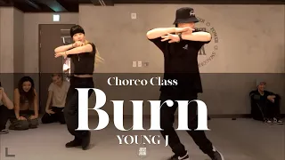 YOUNG-J CHOREO CLASS | Usher - Burn | @justjerkacademy ewha