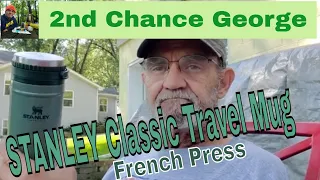 STANLEY Classic Travel Mug - French Press, Perfect for work,  Road Trips or anywhere else