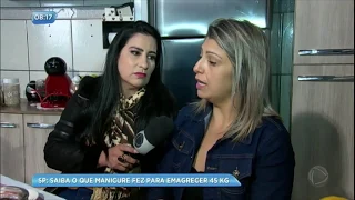 Fabíola Gadelha conta o segredo da manicure que perdeu 45 kg