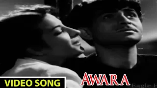 Dum Bhar Jo Udhar Moon Video Song | Awara Hindi Movie | Raj Kapoor | Old Hindi Songs
