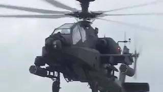 Supa-Trac™ Military Apache Helicopter Landing