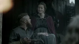 Vikings - Ragnar and Aslaug Discussion - "The gods are having a good time with me today"