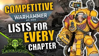 Competitive 40k Lists for EVERY Space Marine Chapter in Arks of Omen | Warhammer 40k Tactics