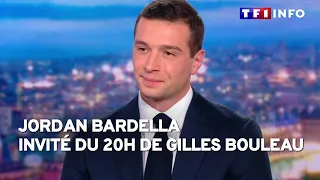 "Chaque attentat est une bataille qui est perdue", dénonce Jordan Bardella invité du 20H de TF1