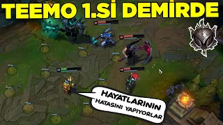 DEMİRLER ÇILDIRDI! TEEMO 1.Sİ DEMİRDE OYNARSA NE OLUR?