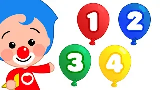 Máquina de Balões Coloridos #2 | Aprenda Os Números | Um Herói do Coração