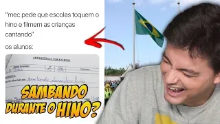 RESPOSTAS DE PROVAS MAIS ENGRAÇADAS - HINO NACIONAL [+10]