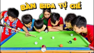 Tony | Làm Bàn Bida Lỗ Chơi Tại Nhà - Billiards Table Handmade