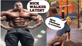#hindi Nick walker condition !! toughest workout !! chest back routine #fitness #gym  @ironnews321