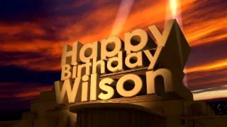 Happy Birthday Wilson