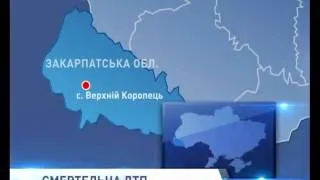 На Закарпатье маршрутка насмерть сбила пешехода