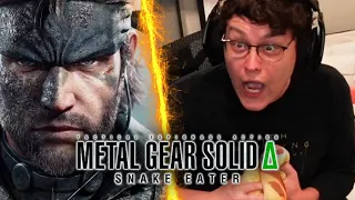 Metal Gear Solid 3 Snake Eater PS5 Remake Trailer Reaction (MGS Delta) - RogersBase Reacts