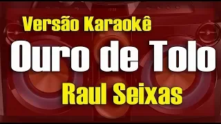 Raul Seixas - Ouro de Tolo - Karaokê