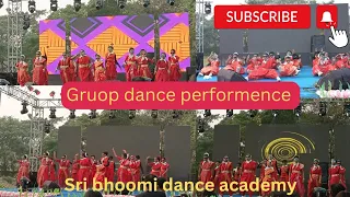 group dance performence |Bollywood dance| sri bhoomi dance academy|dance video