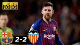 Barcelona vs Valencia 2-2 All Goals and Highlights 02 /02 /2019