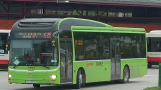 SMRT Bus Service 925#, SG1727T (Full Trip)