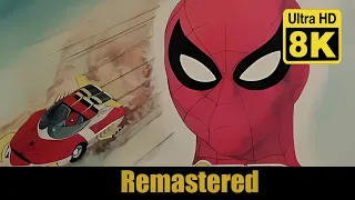 Japanese Spider-Man Opening 1978 8K (Remastered with Neural Network AI)