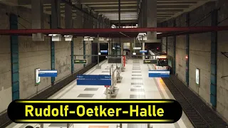 Stadtbahn Station Rudolf-Oetker-Halle - Bielefeld 🇩🇪 - Walkthrough 🚶