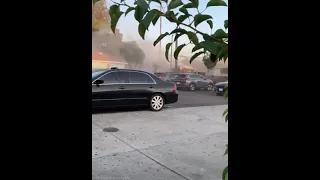 💥 durante una confiscación de fuegos artificiales en los angeles California