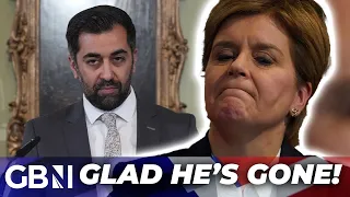 Scotland 'is GLAD' to see back of Humza Yousaf - 'Putting Sturgeon's legacy to BED!'