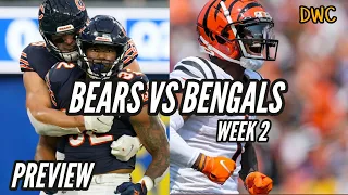 CHICAGO BEARS VS CINCINNATI BENGALS WEEK 2 PREVIEW: Andy Dalton Revenge Game?