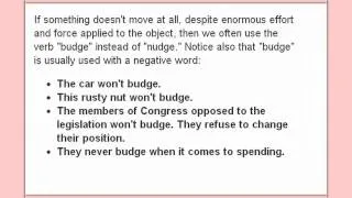 Nudge Its Meaning and Use