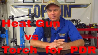 Heat gun vs. Torch for Paintless Dent Repair