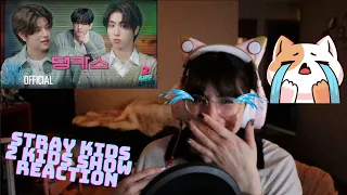 [2 Kids Show] Ep.01 HAN X Seungmin | VOLCANO, Hold On | with MC Changbin REACTION [IN TEARS]