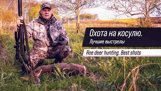 Охота на косулю. Лучшие выстрелы - Roe deer hunting. Best shots