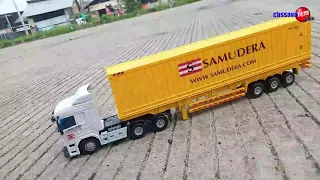 Cassava toys : Diecast Samudera Container Scale 1/43 - Custome